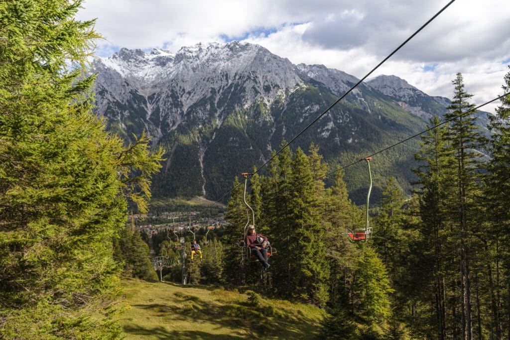 Sessellift Kranzberg - Mittenwald